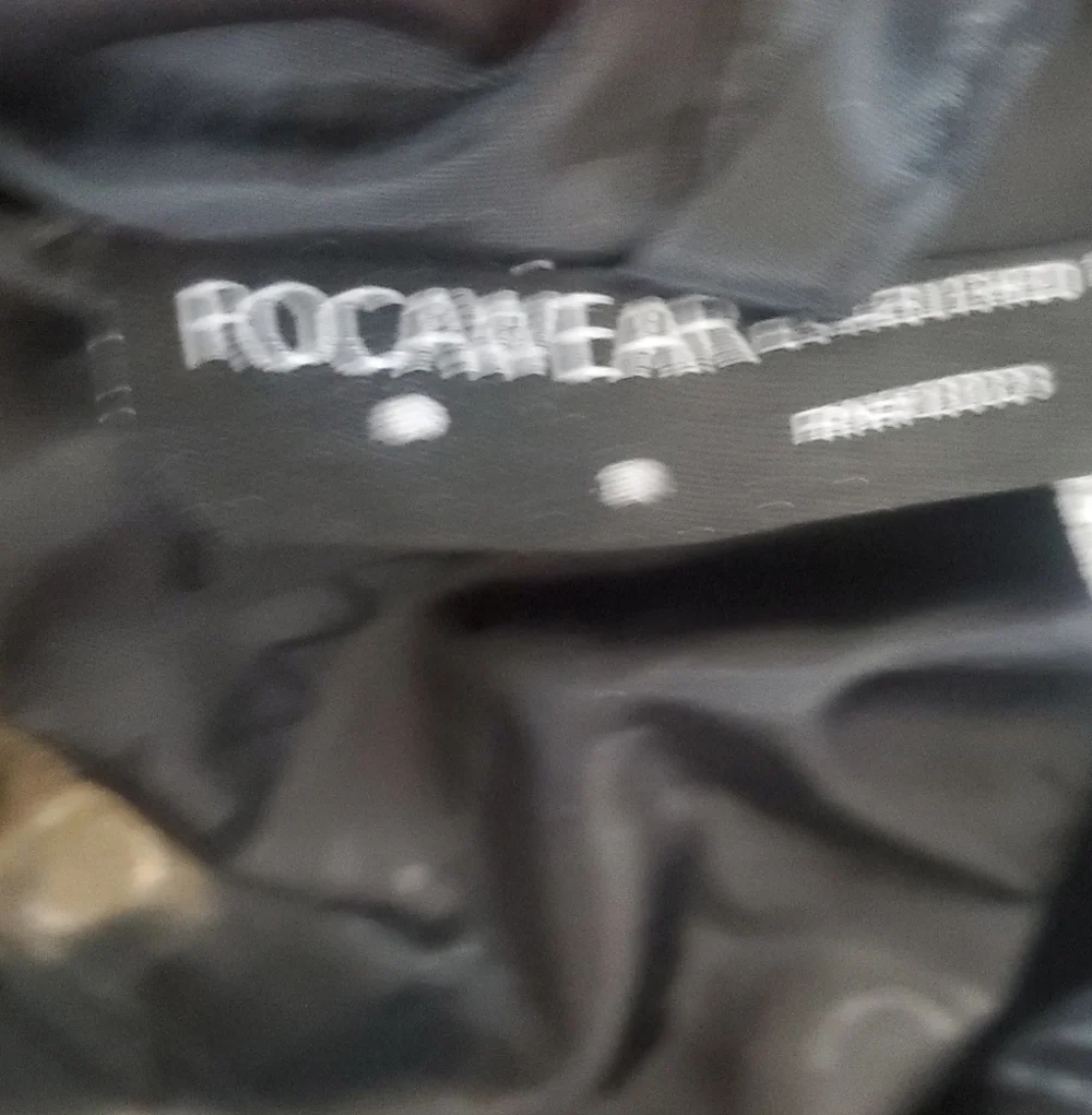 Rocawear Black Puffer Jacket Winter Coat Size 7 Girls Roca Wear Down Filled